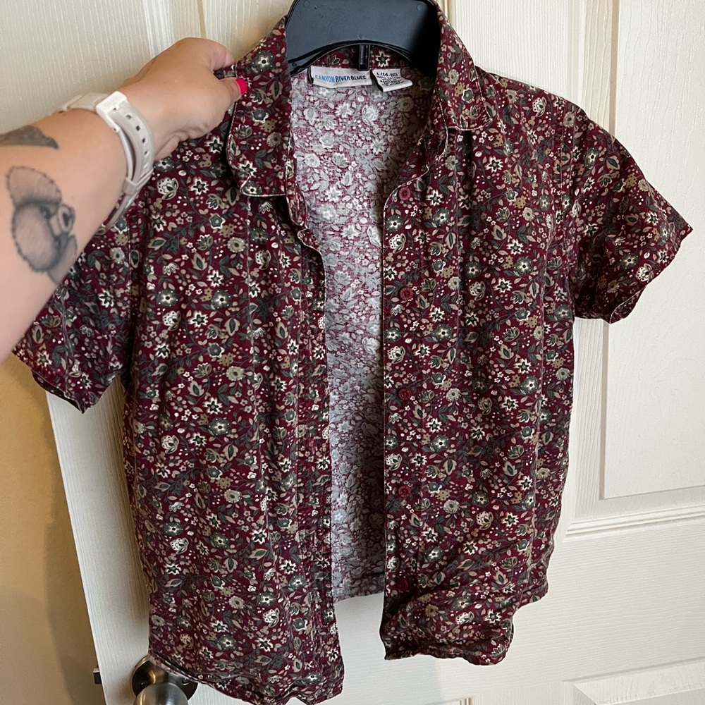 90’s Western Style Button-Down